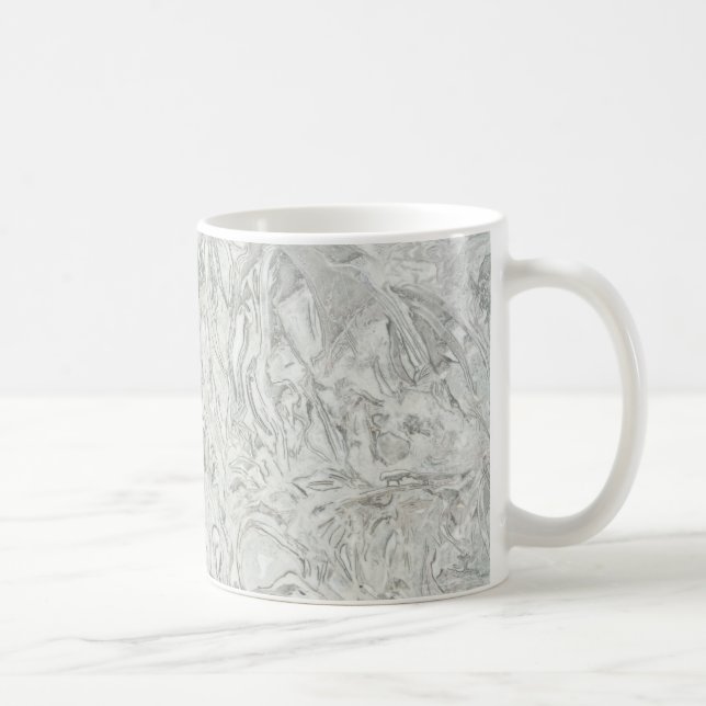 Grey marble surface pattern coffee mug (Right)