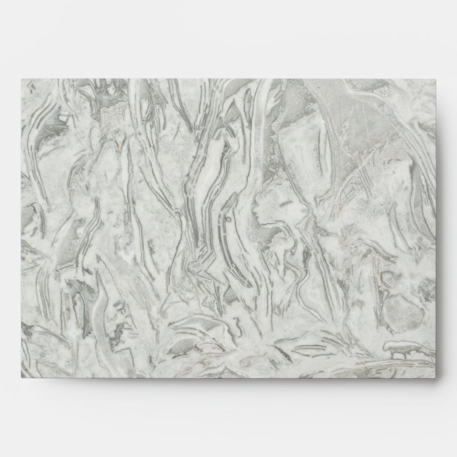 Grey marble surface pattern envelope (Front)
