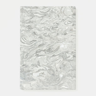 Grey marble surface pattern post-it notes