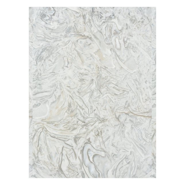 Grey marble surface pattern tablecloth (Front)