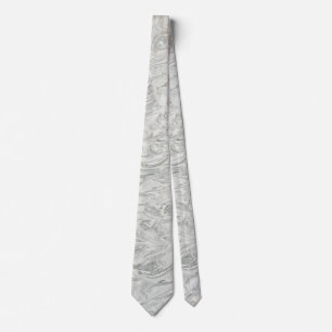Grey marble surface pattern tie