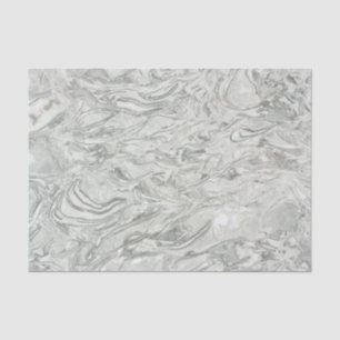 Grey marble surface pattern tissue paper