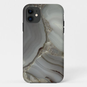 Grey Marble with Gold Vein Case-Mate iPhone Case