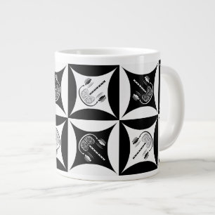 Grey Matter in the Hole in the Barn Door Large Coffee Mug