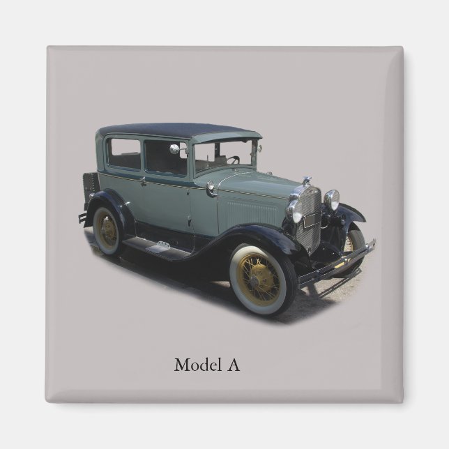 Grey Model A magnet (Front)