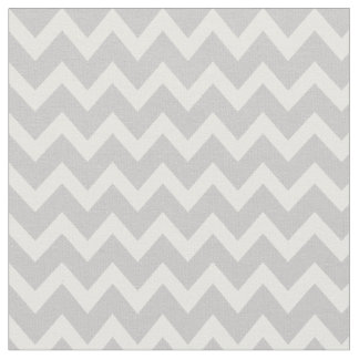 Grey Modern Chevron Fabric