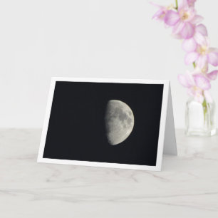 Grey Moon Landscape Card