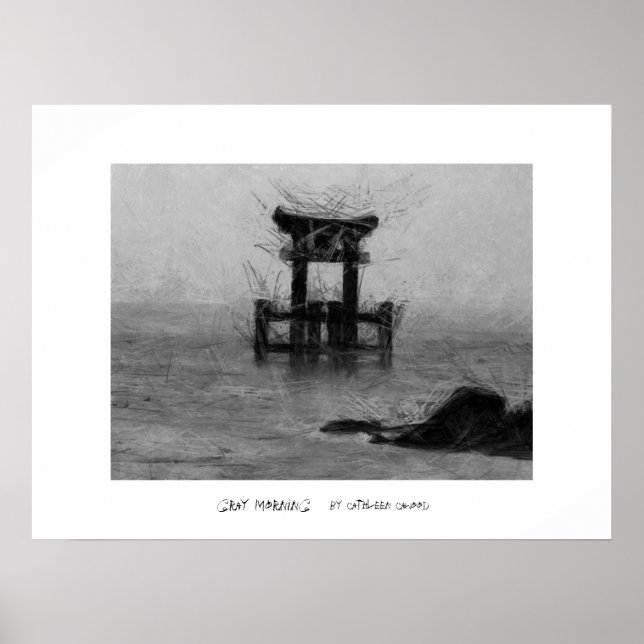 Grey Morning Poster (Front)