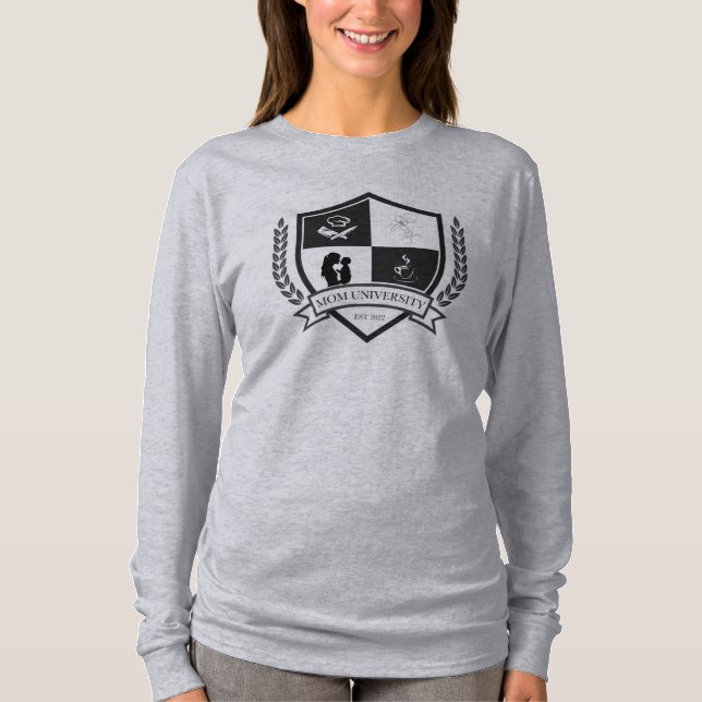 Grey Mum University est. 2022 T-Shirt (Front)