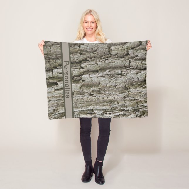 grey natur contry wood blanket (In Situ)