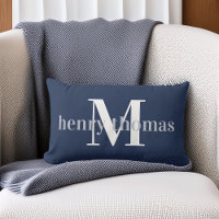 Grey & Navy | Name and Monogram Nursery