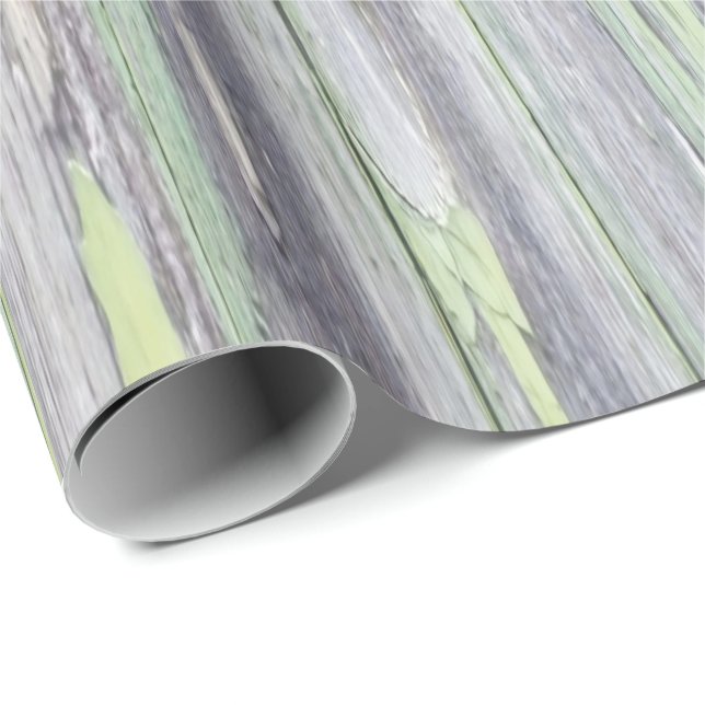 grey old rustic wood wall paper (Roll Corner)