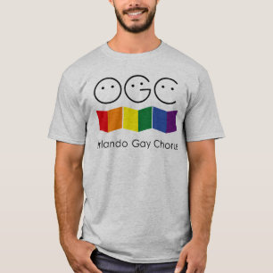 Grey Orlando Gay Chorus Men's T-shirt