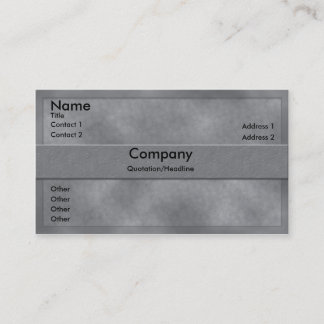 Grey Parchment Business Card
