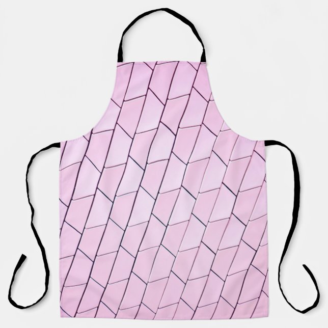 Grey pattern apron (Front)