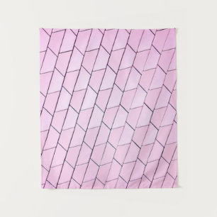 Grey pattern tapestry
