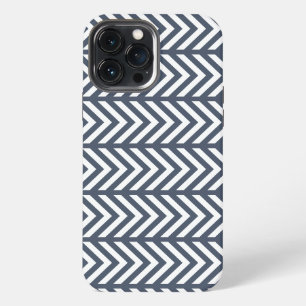 Grey Patterned iPhone 13 Pro Max Case