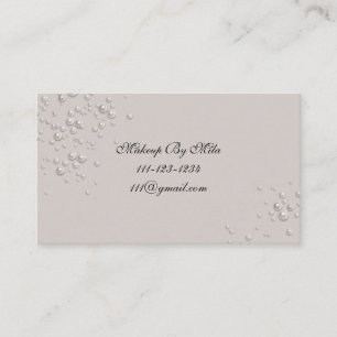 grey pearl business card