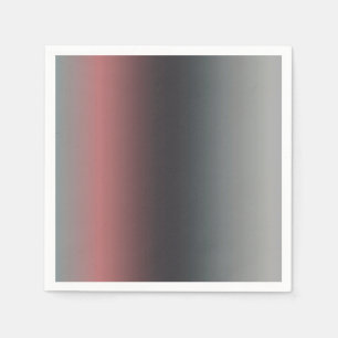 Grey, pink, black gradient, Ombre.  Napkin