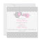 Grey & Pink Mama & Baby Elephant Shower
