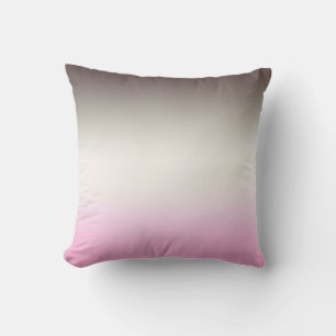Grey pink Ombre Cushion