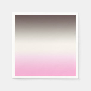 Grey pink Ombre Napkin
