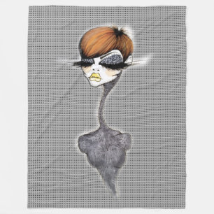 Grey Pixie Blanket