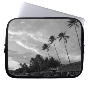 grey plams laptop sleeve