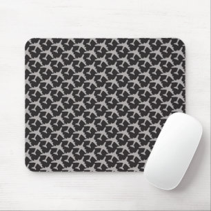 Grey Plane Aeroplanes Pilot Plane Aviation Aviator Mouse Pad