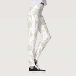 Grey Polka Dots Girly Trendy Fashionable Yoga Leggings