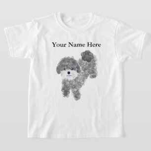 Grey Poodle #1 T-Shirt 