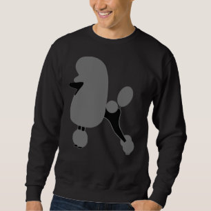 Grey Poodle In Show Clip French Poodle Of A Silver Sweatshirt