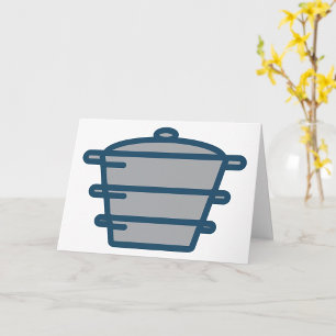Grey Pot Card