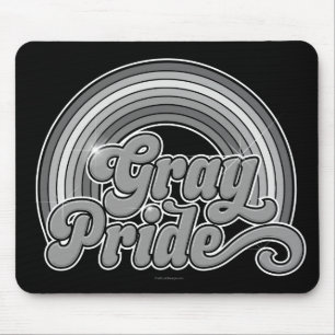 Grey Pride (Retired Senior) Mouse Pad