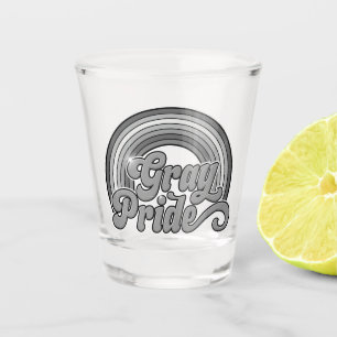 Grey Pride (Retired Senior) Shot Glass