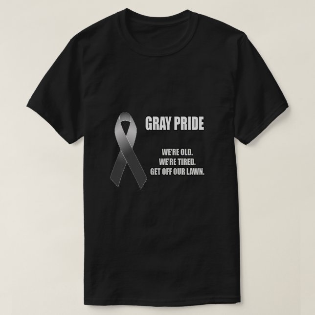 grey pride T-Shirt (Design Front)