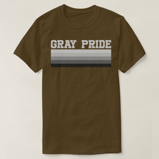 Grey Pride T-Shirt (Design Front)
