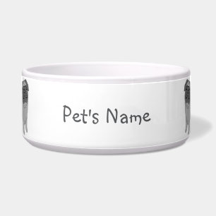 Grey Pug Dog Design