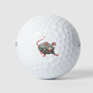 Grey rat golf balls