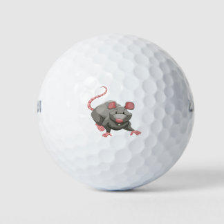 Grey rat golf balls