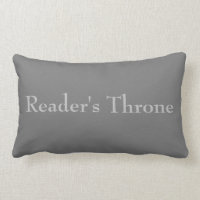 Grey, reading pillow, book lovers, back
