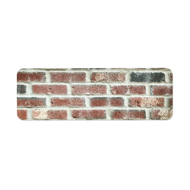 Grey Red Bricks Wall Background Brick Texture (Front)