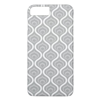 Grey Retro Waves Case-Mate iPhone Case