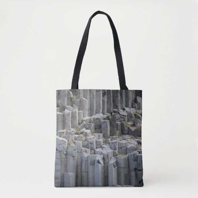 Grey rock formation tote bag (Front)