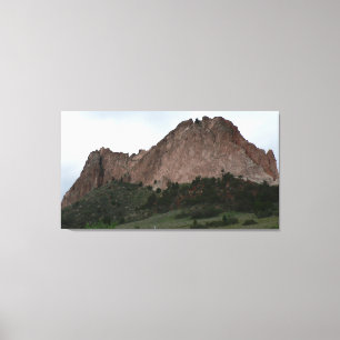 Grey Rock, Garden of the Gods, Colorado Canvas Print
