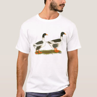 Grey Saddleback Geese T-Shirt