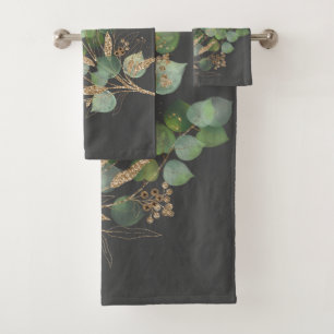 GREY SAGE EUCALYPTUS BATHROOM TOWEL SET