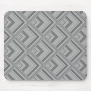 Grey scale pattern mouse pad