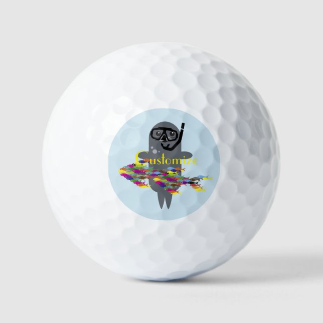 Grey Seal Thunder_Cove Golf Balls (Front)