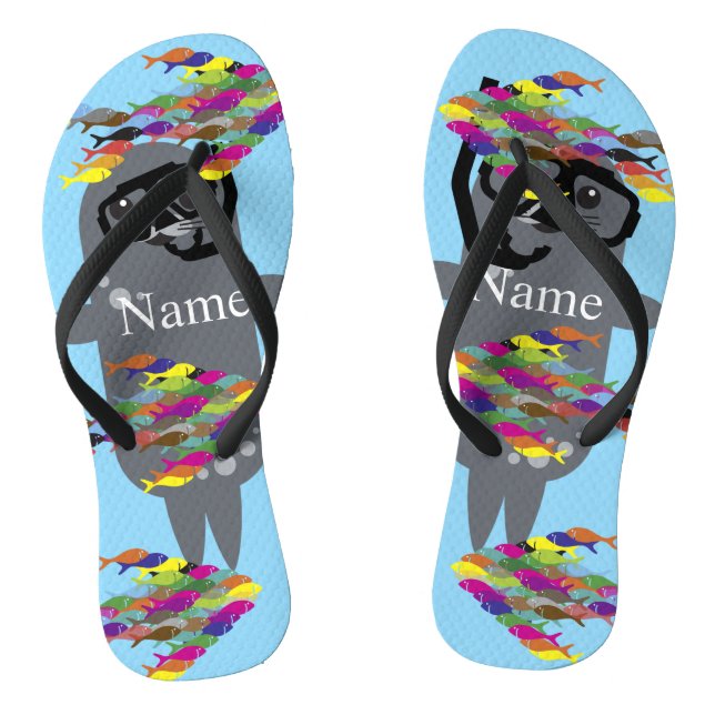 Grey Seal Thunder_Cove  Jandals (Footbed)